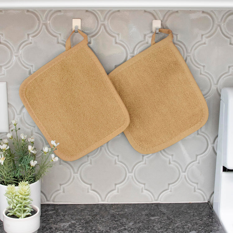 Terry Potholder & Hot Pad (4 Count)