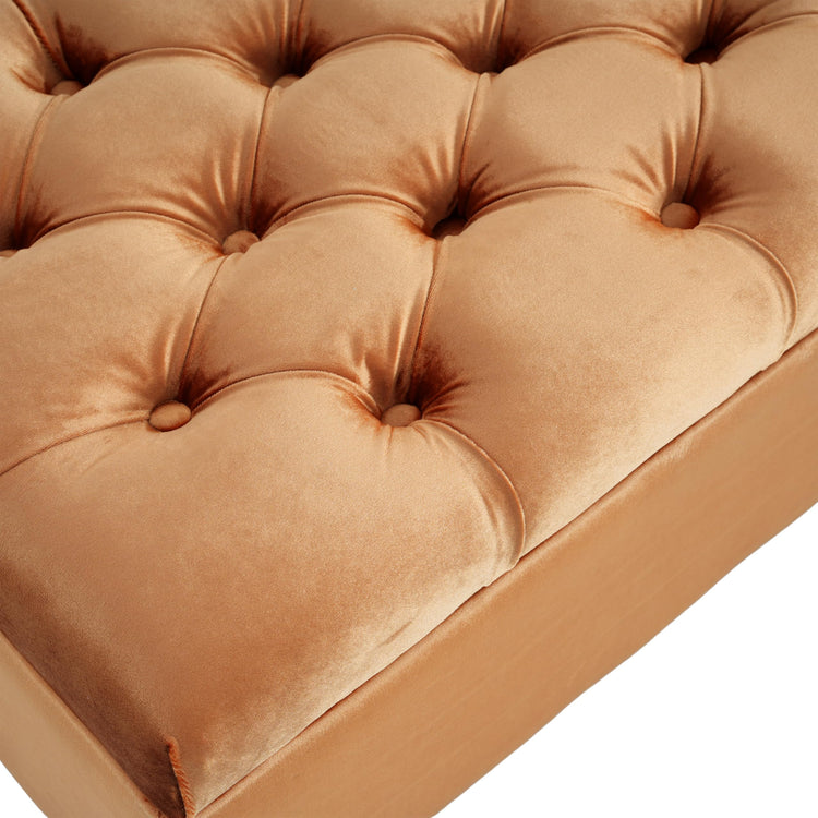 Gloust Velvet Storage Ottoman