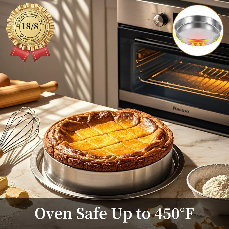 8 9.5 Inch Round Cake Pan Set (2 Count)