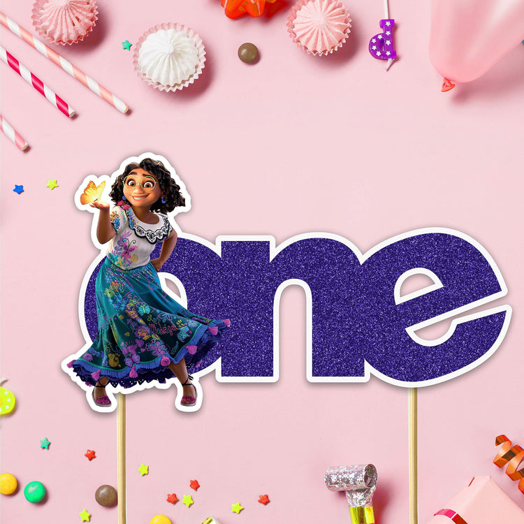 Encato One Cake Topper
