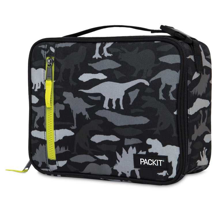 Box Lunch Freezable Dino Camo Charcoal