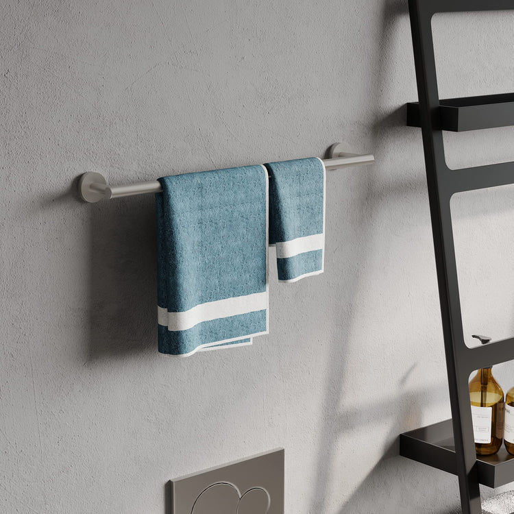 24 Inch Brushed Towel Bar Towel Rack for Bathroom Kitchen Hand Towel Holder Dish Cloths Hanger SUS304 Stainless Steel RUSTPROOF Wall Mount