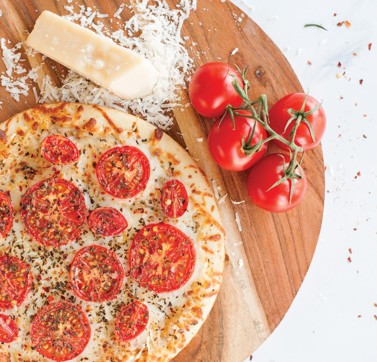 Naturals 9" Hot Air Perforated Aluminum Pizza Crisper