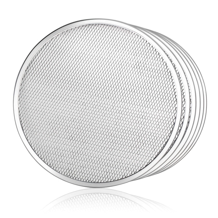 Restaurant Grade Seamless Aluminum Pizza Baking Screen