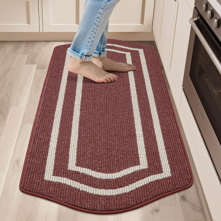 Long Kitchen Floor Mats and Rugs Non Slip Washable