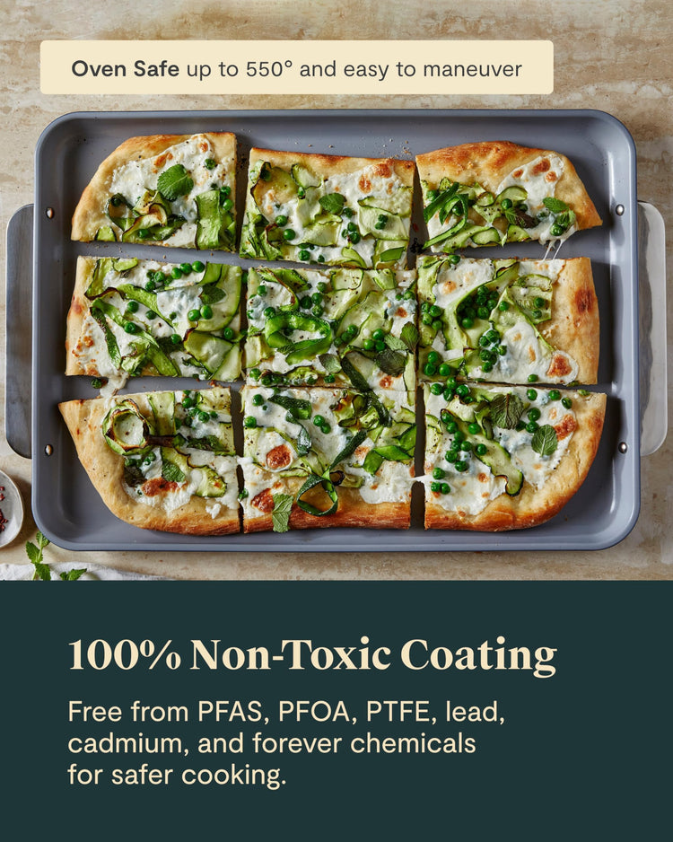 Non Stick Ceramic Baking Sheet Duo (2 Count)