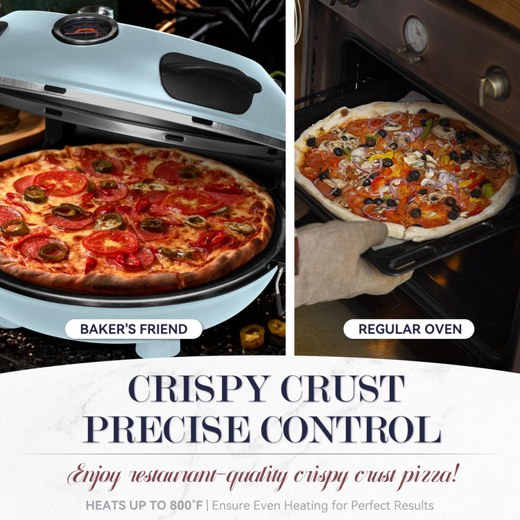 Electric Pizza Oven Indoor Countertop