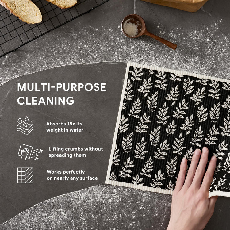 Swedish Dishcloths for Kitchen (4 Count)