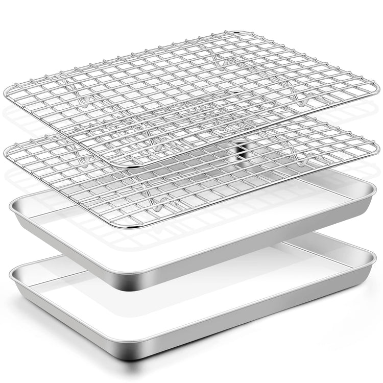 Cookie Sheets with Cooling Racks (2 Count)