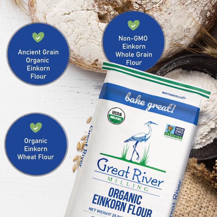 Organic Einkorn Flour (400 Ounce)