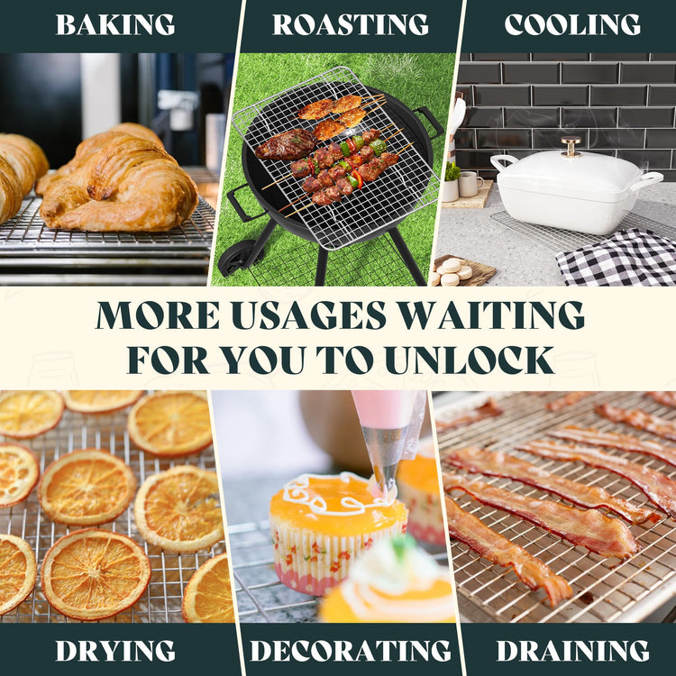Cooling Racks for Cooking and Baking (2 Count)