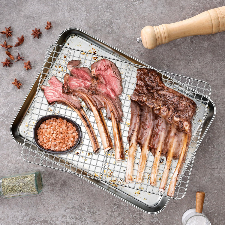 Baking Sheet with Wire Rack Set (2 Count)