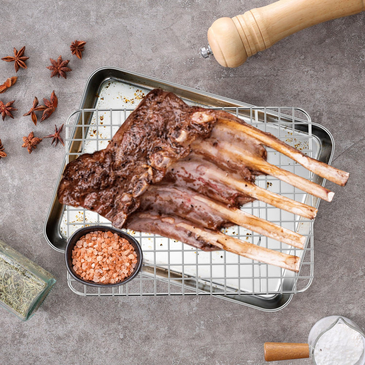 Cookie Sheet with Rack Set (2 Count)