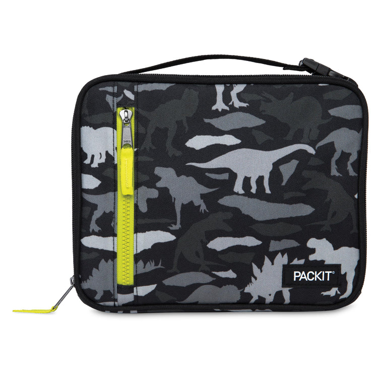 Box Lunch Freezable Dino Camo Charcoal