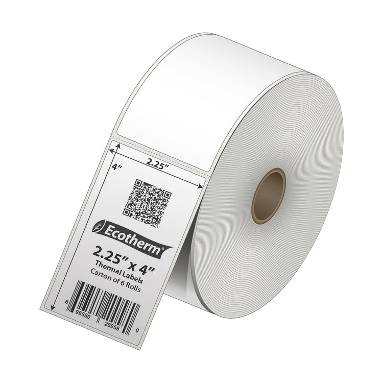 2.25" x 4" Thermal Labels (4200 Count)
