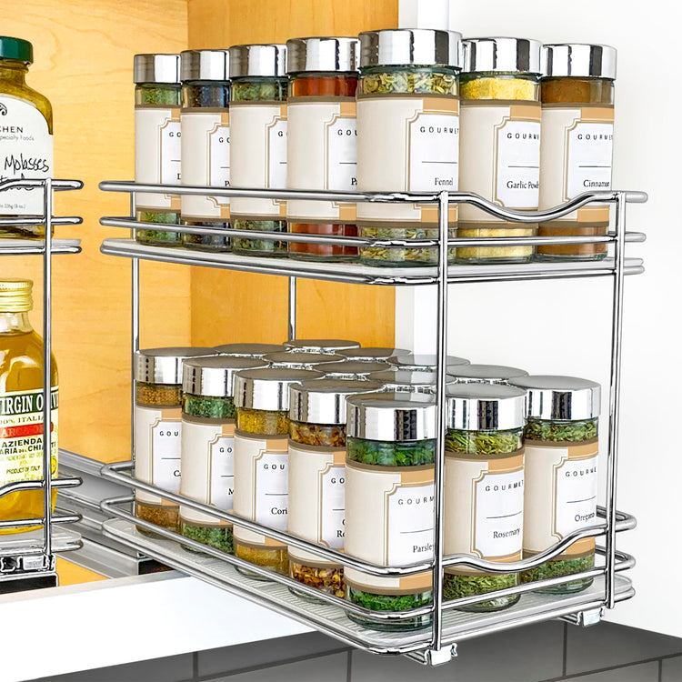 Pull Out Spice Organization for Cabinets