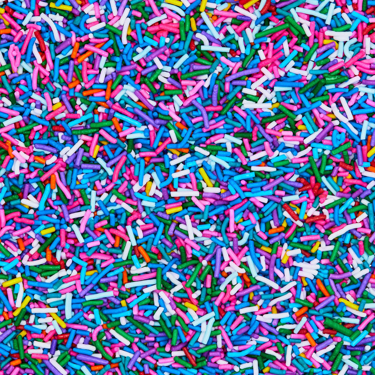 Deluxe Rainbow Crunchy Jimmies 1 Pack