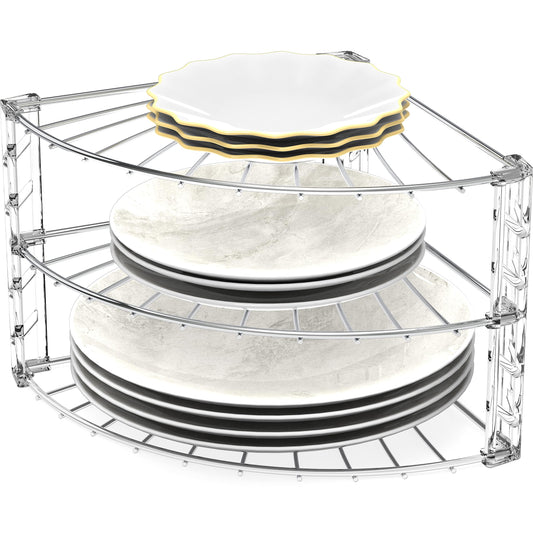 3 Tier Counter Corner Shelf Organizer