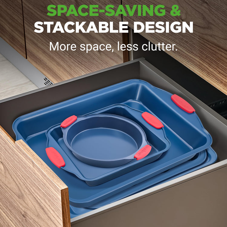10 Piece Nonstick Bakeware Set