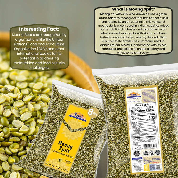Rani Moong Split (128 Ounce)