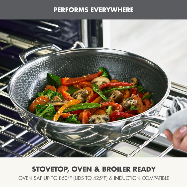 Spectra 12" Wok Pan with Lid