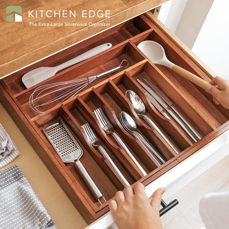 Silverware & Utensil Drawer Organizer