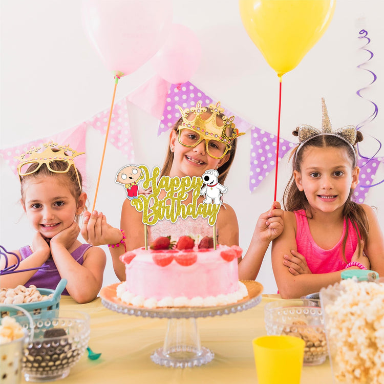 Stewe Grifin Happy Birthday Cake Topper