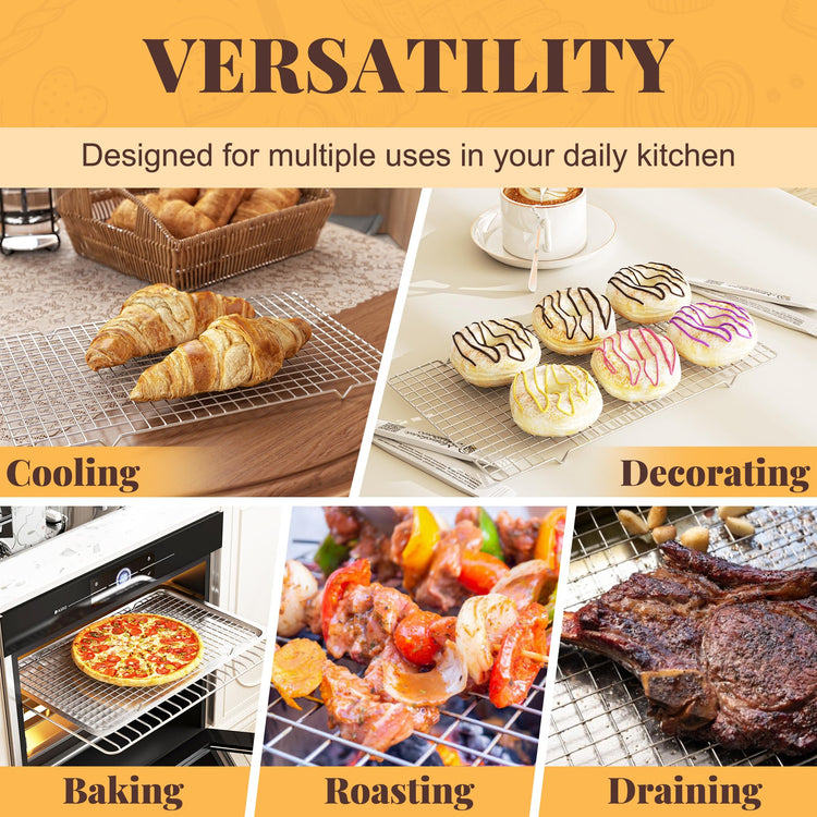 Cooling Racks for Cooking and Baking