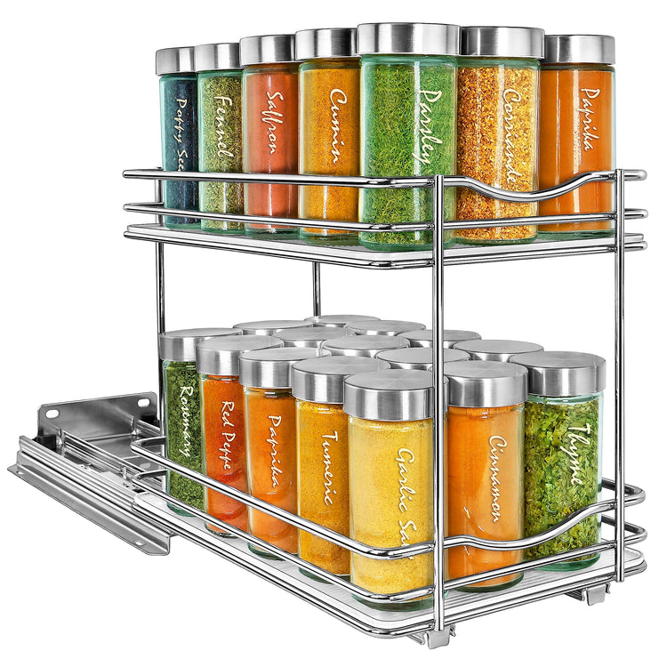 Pull Out Spice Organization for Cabinets