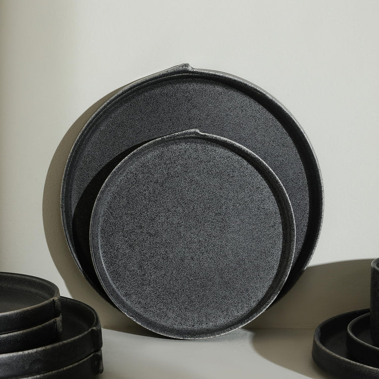 Bao 4 Piece Salad Plate Set Stoneware