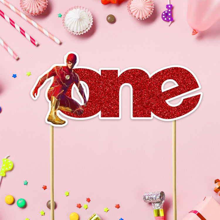 Flsh One Cake Topper