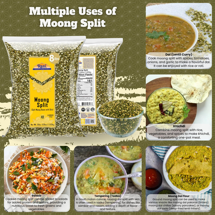 Rani Moong Split (128 Ounce)