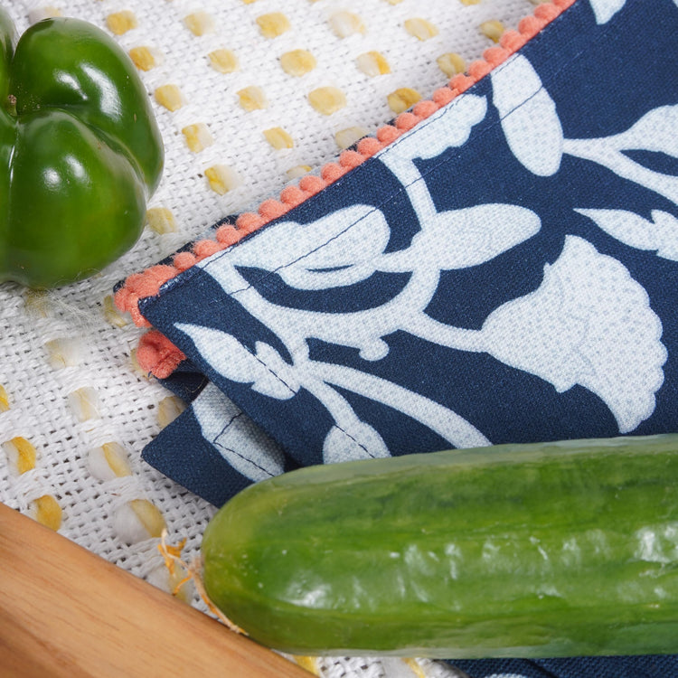 Printed Kitchen Dish Bar and Tea Towels Cotton (6 Count)
