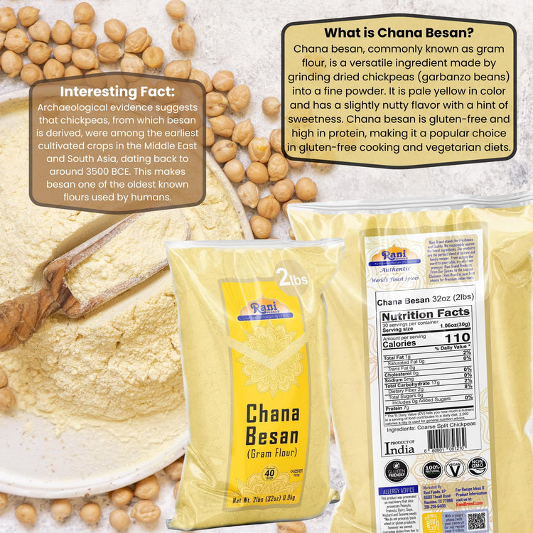Rani Chana Besan (32 Ounce)