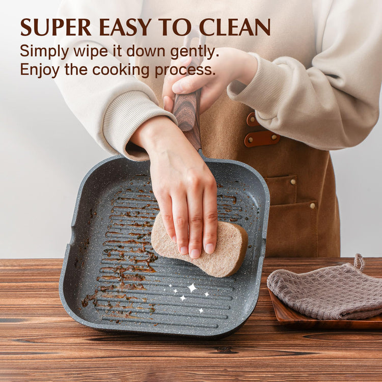 Nonstick Grill Pan for Stove Tops