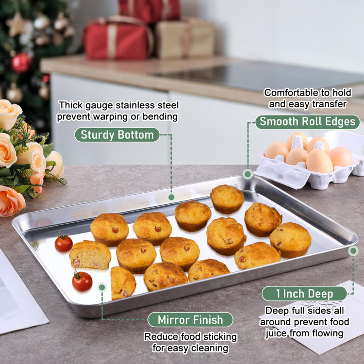 Baking Sheet with Wire Rack Set (2 Count)