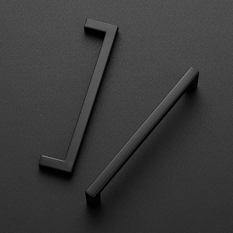 Matte Black Cabinet Handles Solid Cabinet Pulls (10 count)