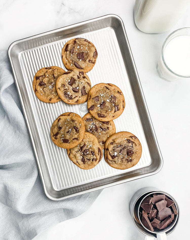 Nonstick Half Sheet Pan and Quarter Sheet Pan (2 Count)