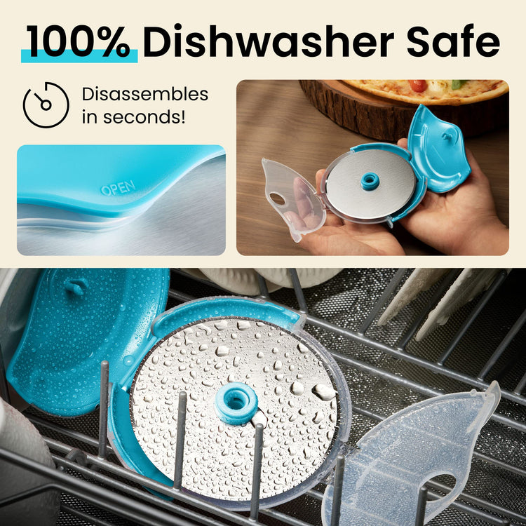 Pizza Cutter Wheel with Protective Blade Cover