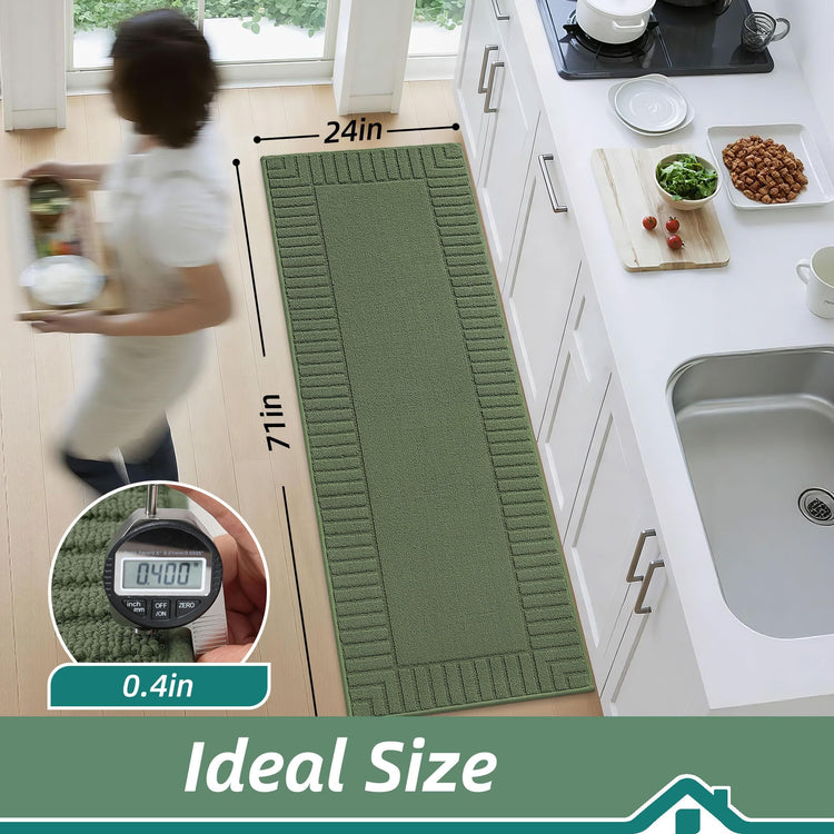 Kitchen Rugs 24"x71" (11.86 Sq Ft)