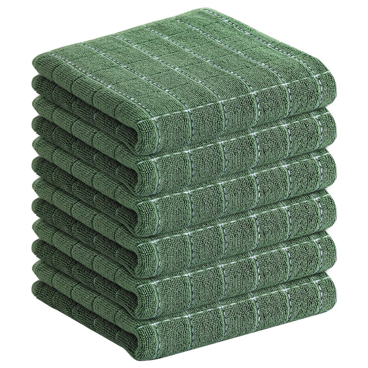 100% Cotton Terry Kitchen Towels (6 Count)