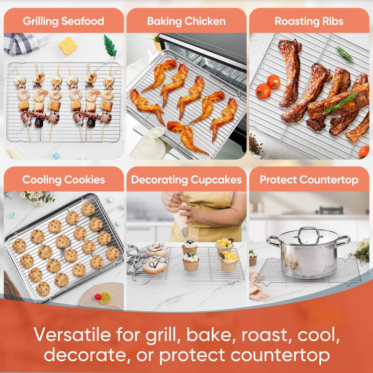 Cooling Racks for Cooking and Baking