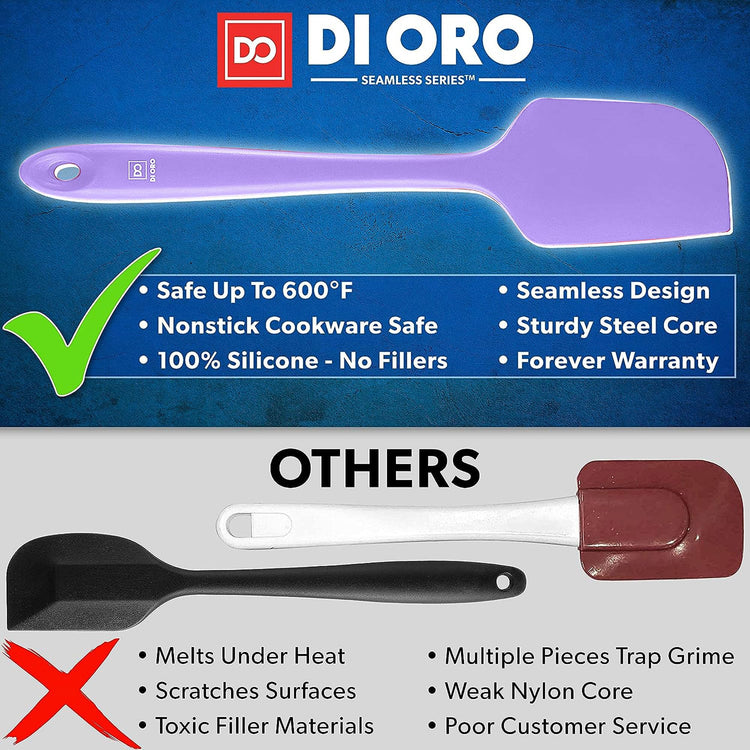 DI ORO Silicone Spatula Set