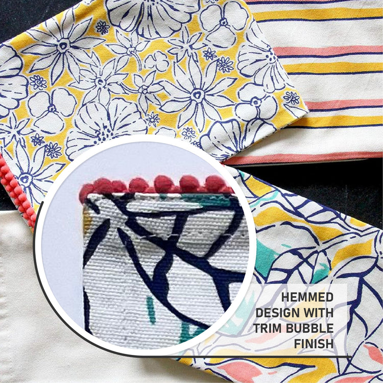 Printed Cotton Kitchen Towels (4 Count)