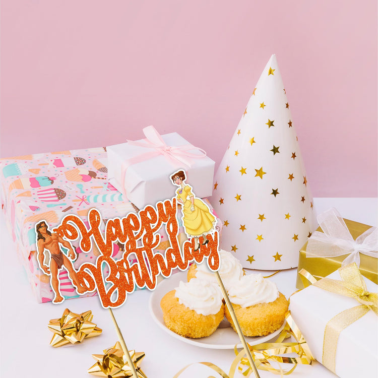 Tarzn Happy Birthday Cake Topper
