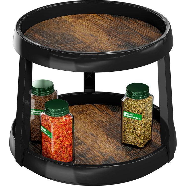 2 Tier Lazy Susan Spice Organizer