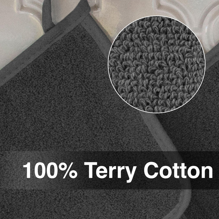 Terry Potholder & Hot Pad (4 Count)