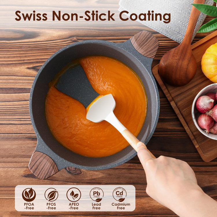 Nonstick Stock Pot with Lid