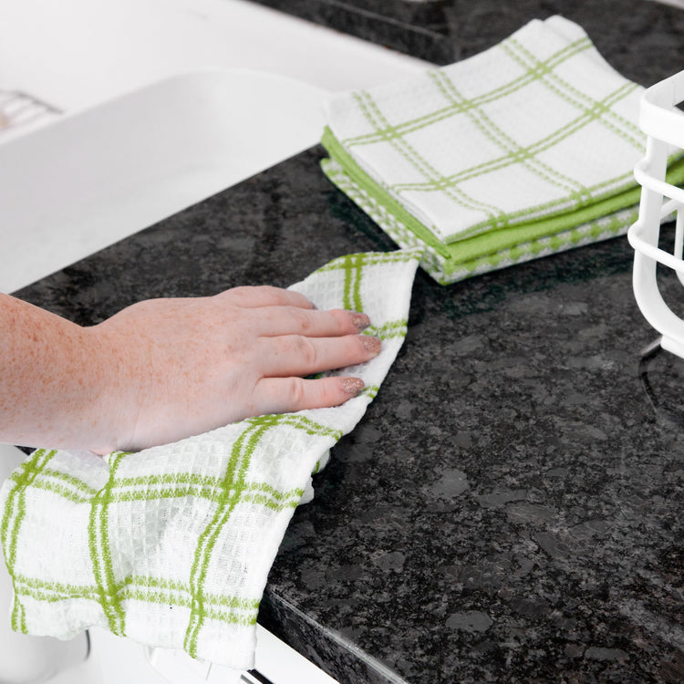 Premium Waffle Dish Cloths (4 Count)