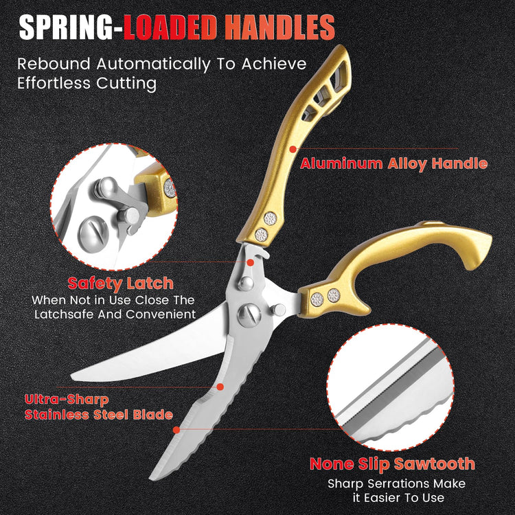 Heavy Duty Kitchen Poultry Shears